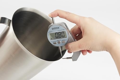 CURTA 18/8 Stainless Steel Measuring Cup with Handle and Pour Lip 32 OZ (4 Cup, 1000 ML) - color: Flat Handle, size: 32 OZ (4 Cup, 1000 ML)