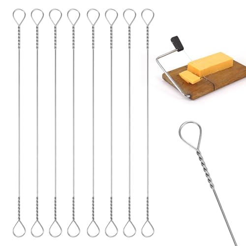 8 PCS Cheese Slicer Wire Replacement,Replacement Cheese Slicing Board Wire, Marble Cheese Slicing Board Wire,5.7-Inch Cheese Slicer Wire - style: 8 PCS