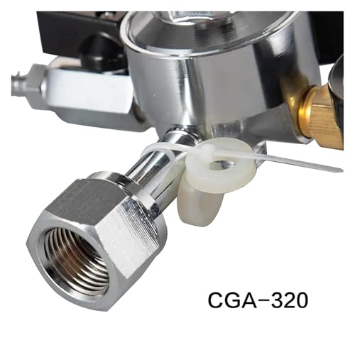 Home Brewing CO2 Regulator Home Brewing Kit, Beer Regulator, Co2 Pressure Regulator with Safety Pressure Relief Valve Brewing Accessories