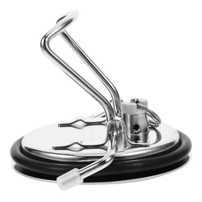 BESPORTBLE Universal Stainless Steel Beverage Keg Lid Metal Storage Keg Cover for Soda and Beer Buckets Suitable for Home Brewing and Beverage Fermentation