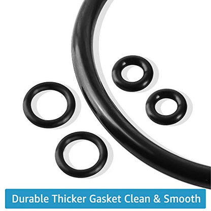 Homebrew Gasket Set, 35 PCS Corny Keg O Rings Ball Lock Keg O Rings Carbonation Lid Ball Lock Keg Post Poppet Dip Tube O-Ring Sealing Washers Corny Keg Rebuild Kit with O- Ring Removal Tool - size: 35pcs O-Rings + Removal Tool
