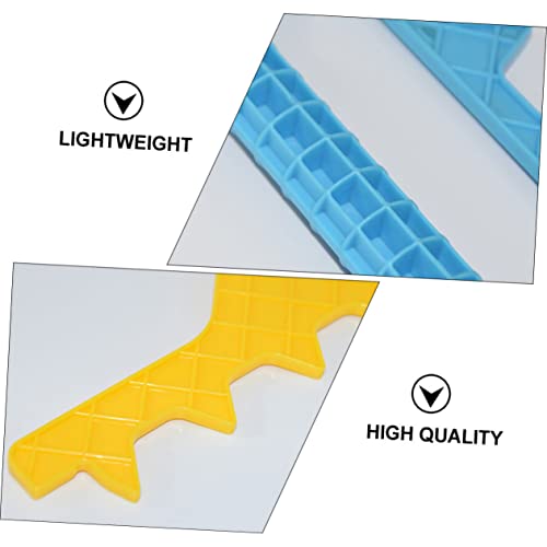 3pcs Beehive Frame Measuring Rake Beekeeping Tool Spacer Rake for Bee Frames Plastic Material Bee Hive Accessory