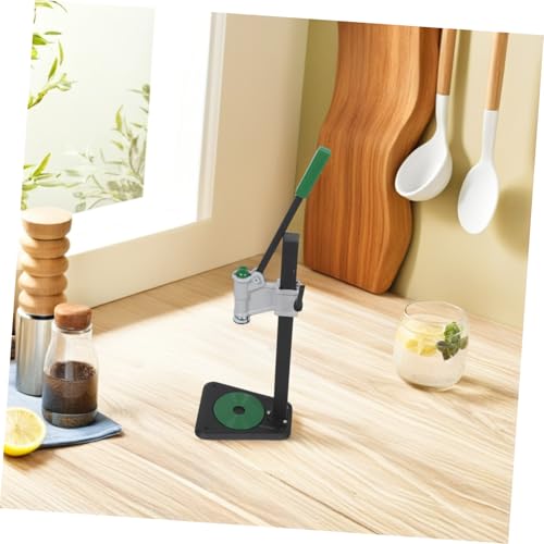 LALAFINA Manual Bottle Capper for Homebrew Beer and Soda Bottles Adjustable Height 7.8"-18.3" Lever Bench Capping Machine Hand Operated Countertop Sealing Tool