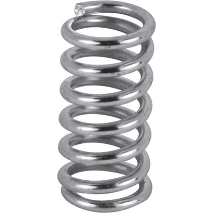 Prime-Line SP 9700 Compression Spring, Spring Steel Construction, Nickel-Plated Finish, 0.035 GA x 1/4 In. x 1/2 In. (6 Pack) - color: Nickel, size: 1/4 in. x 1/4 in.