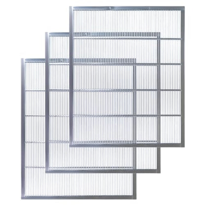 3Pcs Queen Excluder Metal Queen Bee Excluder for 10 Frame Beehive Beekeeping Queen Excluders Beekeeping Tools - size: 3 Pack 10 Frame