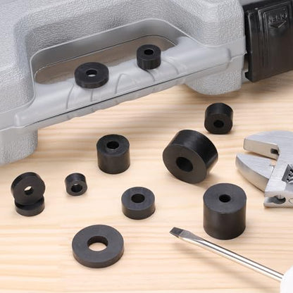 uxcell 16 Pcs Rubber Spacers 50mm OD x 12mm ID x 15mm Height Round Anti Vibration Spacer Rubber Bushing Grommets - size: 50mm OD x 12mm ID x 15mm Height
