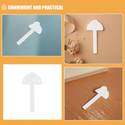 GANAZONO 10pcs Bee Water Feeding Tools for Beekeeping White Plastic Bee Feeder Station Versatile Usage to Enhance Beekeeping Efficiency for Home