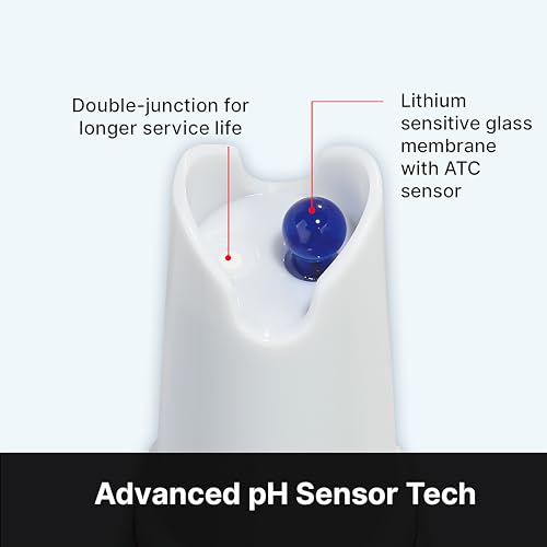 APERA INSTRUMENTS AI3711 PH60-Z Bluetooth Smart pH Tester Powered by ZenTest Mobile App with Cloud-Based Datalogger - style: Regular pH