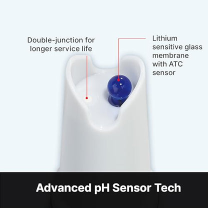 APERA INSTRUMENTS AI3711 PH60-Z Bluetooth Smart pH Tester Powered by ZenTest Mobile App with Cloud-Based Datalogger - style: Regular pH