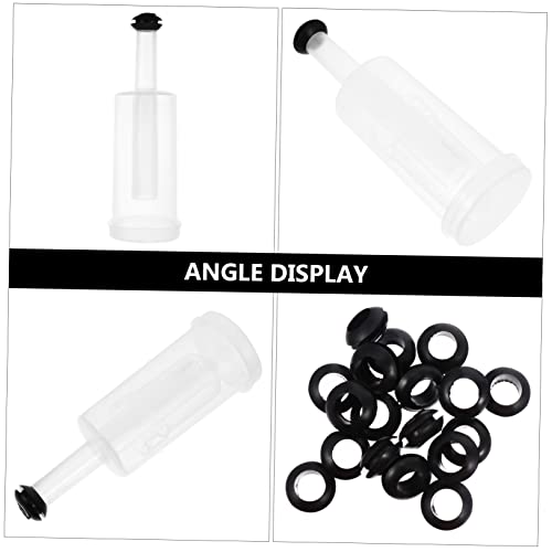 COLLBATH 1set Air Lock Silicone Wine Stoppers for Home Brewing Fermentation and Food Preservation Safe Materials for Self-brewed Wine and Beer