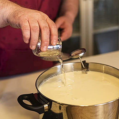 Microbial Rennet Tablets for Cheese Making, 6 Tablets, 78 Gallons Milk Capacity, Use 1 tablet for 13 Gallons of milk