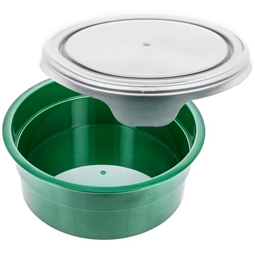 ASR Outdoor Gold Rush Sifting Screen Classifier Container Mini 6 Inch (0 Holes per Square Inch) - size: Container w/ Lid