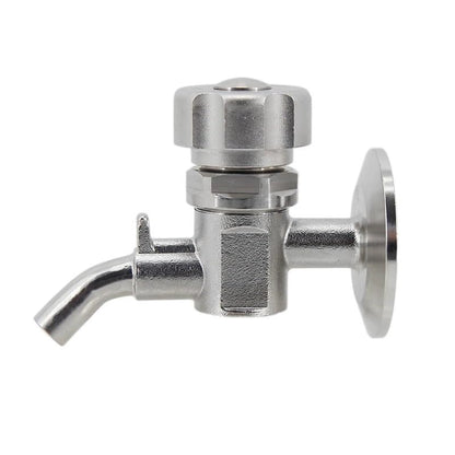 1.5"TC Sample Valve 304 Stainless Steel Sanitary Clamp Brewing Sample Valve Homebrew Conical Fermenter(B) - color: B