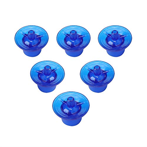 AUNMAS 50pcs Beekeeping Queen Rearing Bee Cups, Queen Cell Cups Cell Cups Bee Keeper Equipment Tool Apiculture Supply Black (Blue) - color: Blue