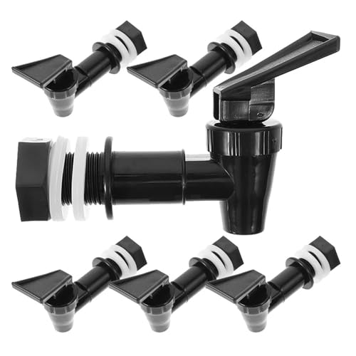 Spigot For Beverage Dispenser 18pcs Water Spout Plastic Replacement Cooler Faucets Adjustable Flow Spigot For Beverage Dispenser Jugs Bottles Tea Jar