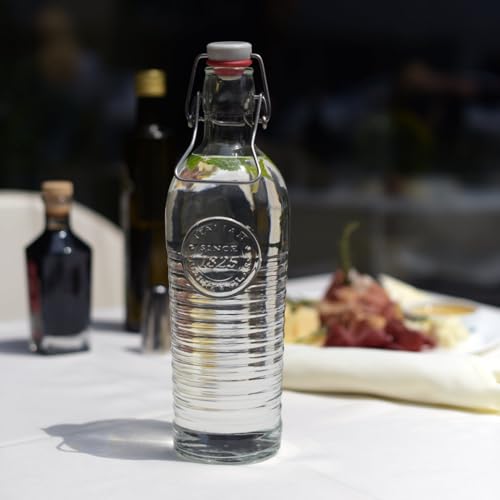 Bormioli Rocco Officina 1825 Swing Top Bottle - Clear 37.25 Oz