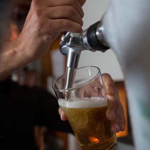 HighFree Stout Beer Faucet, Nitro Coffee Faucet, All 304 Food Grade Stainless Steel Homebrew Beer Stout Tap for Kegging