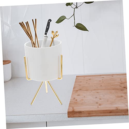 SOLUSTRE Modern Kitchen Silverware Set Holder Cutlery Drainer Utensil Holder for Counter