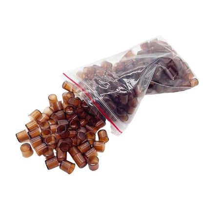1000PCS Beekeeping Plastic Brown Rearing Queen Bee Tools King Tools Cell Brown Cage Cup Rear Breeding Apicultura Supplies