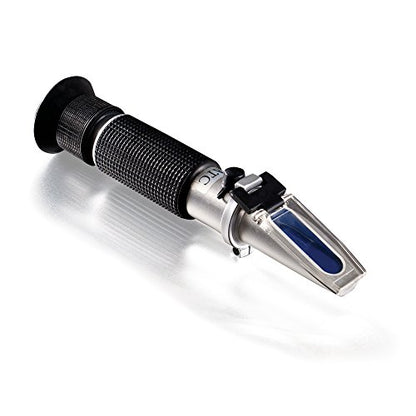 Brix and Specific Gravity Refractometer with Temperature Correction
