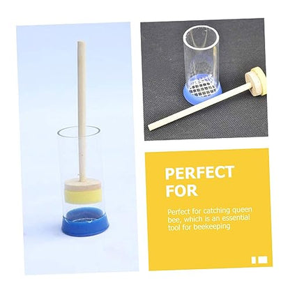 ibasenice 2pcs Marking Bottles for Beekeeping Bee Marker Tools Easy to Use Queen Identification Accessories Essential Beekeeping Equipment