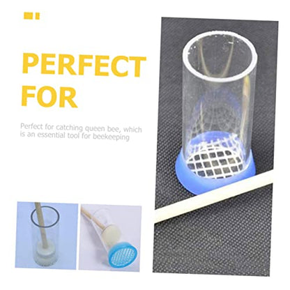 KESYOO 5pcs Queen Marking Cage Clip Bottle Professional Beekeeper Accessories for Easy Bee Marking Random Design for Hive Management