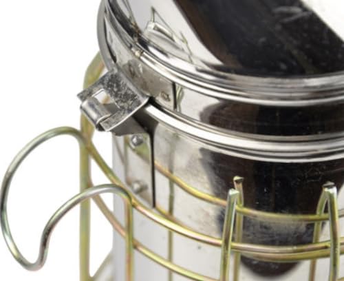 Beehive Smoker, Beekeeping Tools, Starter Package - 1 Smoker + 2 Beehive Tools, Great Beekeeper Gift Package, Beekeeping Smoker, Bee Hive Smoker Stainless Steel with Heat Shield, Bee Hive Smoker.