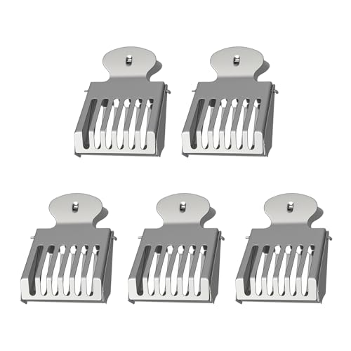 5 PCS Stainless Steel Queen Bee Cage Catcher Clip, Durable Beekeeping Tool for Safe Hive Management, Essential Beekeeper Supplies for Apiculture