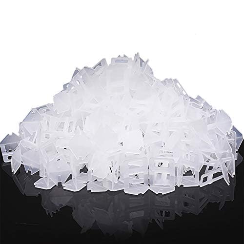 DGSL Tile Leveling System, 500-Piece 1/16" Tile Spacers Clips Tile Tools, Tile Installation Tools for Professional Ceramic Tile and Stone Installation - size: 1/16 Inch*500 Piece
