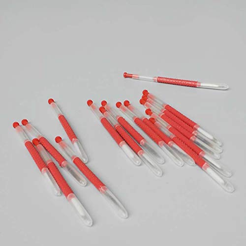 10pcs Beekeeping Grafting Needle Tool Non-Slip Grip for Precise Bee Transfer Queen Rearing Durable Construction Spring-Loaded Plunger for Enhanced Efficiency