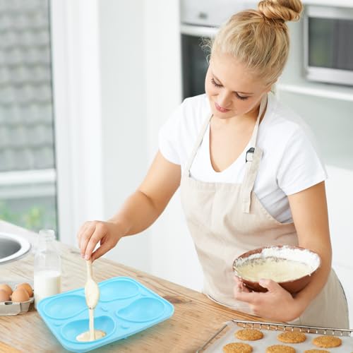 1-Pack 3D Mango Molds Silicone Set with 2 Funnels, Premium Food-Grade Chocolate Molds for Mousse, Pudding, Candy & Baking Flexible & Reusable for Easy Release & Dishwasher Safe