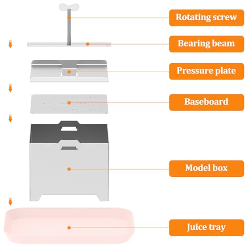 Stainless Steel Tofu Press with Presser Towel & Drip Tray – DIY Tofu Maker for Homemade Firm Tofu, Paneer & Cheese – Effortless Water Removal for Enhanced Texture & Flavor - size: 4.72 x 4.72 Inches