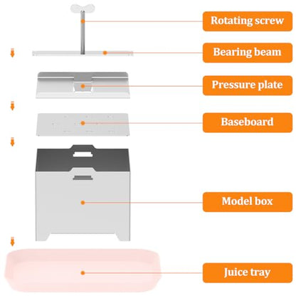 Stainless Steel Tofu Press with Presser Towel & Drip Tray – DIY Tofu Maker for Homemade Firm Tofu, Paneer & Cheese – Effortless Water Removal for Enhanced Texture & Flavor - size: 4.72 x 4.72 Inches