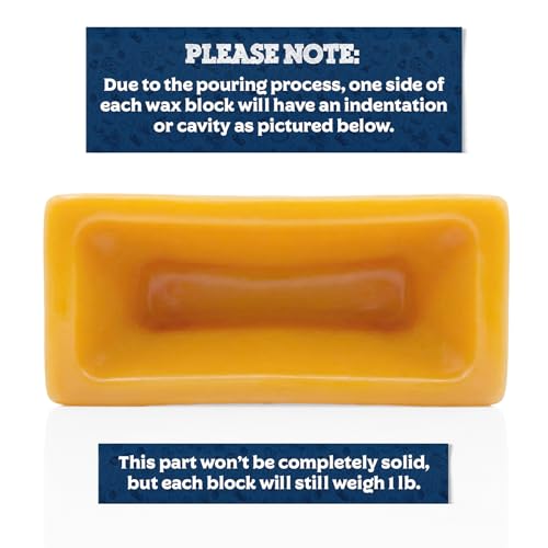 Fermentaholics Food-Grade Premium Cheese Waxes - 1 lb. – Cheesemaking Wax for Hard and Aged Cheeses – Protect and Preserve Your Cheese (1 LB Orange) - color: Orange