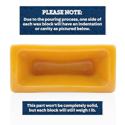 Fermentaholics Food-Grade Premium Cheese Waxes - 1 lb. – Cheesemaking Wax for Hard and Aged Cheeses – Protect and Preserve Your Cheese (1 LB Orange) - color: Orange