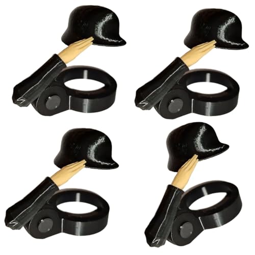 Bottle Caps,Soldier Salutes Beer Bottle Caps Helmets Efficient Decorative Designs for Party Veterans Enthusiasts