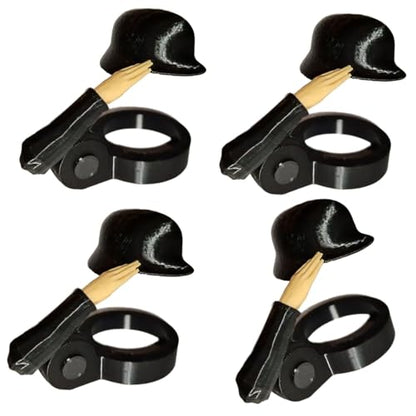 Soldier Salutes Beer Bottle Caps Helmets Efficient Decorative Designs for Party Veterans Enthusiasts