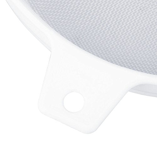 Honey Filter Double Sieve, 9.45in Reusable Honey Strainer Double Sieve Extractor Filter Mesh with Bent Handles for Beekeeper Beekeeping Farm