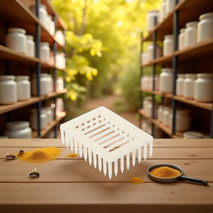 White Queen Marker Cage Clip Bee Plastic Catcher Beekeeper Beekeeping Tools Equipment Plastic Queen Marker Cage Clip Bee Catcher Beekeeper Beekeeping Tools Equipment Beekeeping Supplies