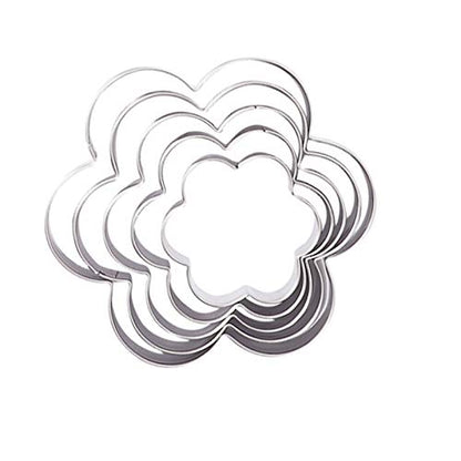 Flower Cookie Cutter, Pack of 5… - style: C-Flower