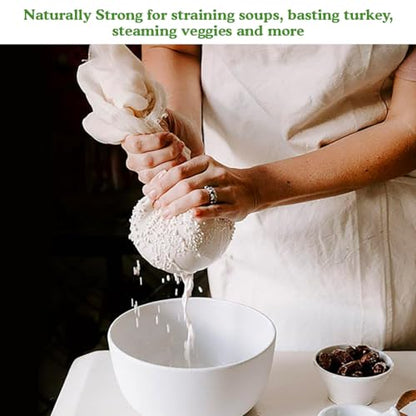Regency Wraps 100% Cotton Cheesecloth For Straining, Basting Turkey, Canning, Cheese-making, Natural Standard, 2yd (Pack of 1) - size: 2yd (Pack of 1)