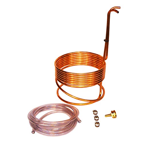 Home Brew Stuff WC-25 HomeBrewStuff Super Efficient 3/8" x 25' Copper Wort Chiller