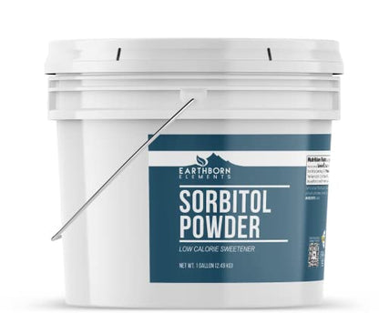 Earthborn Elements Citric Acid and Sorbitol Powder Bundle, 1 Gallon Bucket Each, Food Safe, Preservative & Sugar Substitute