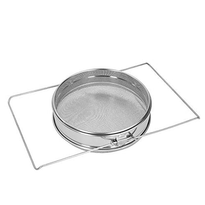 Honey Stainless Steel Beekeeping Double Honey Sieve Strainer Apiary Equipment Durable Has Service FilterHoney StrainerStainless Steel FilterDouble Sieve