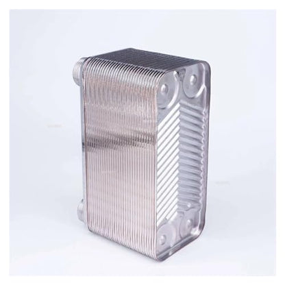 32 Plates Heat Exchanr Beer Wort Chiller Cooler SUS 304 Stainless Steel for Homebrew Cooling