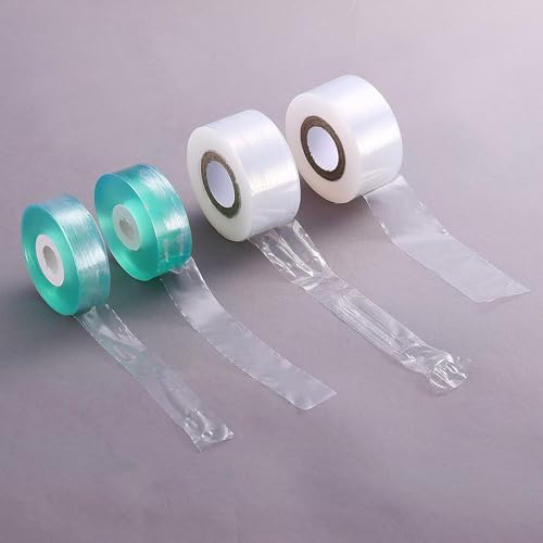 4 Pcs Grafting Tape for Fruit Trees,Garden Plant Nursery Tape Stretchable Self Adhesive Membrane Clear Floristry Film,Plant Repair Budding Tape