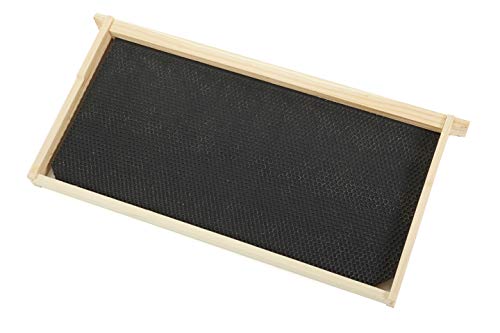 Little Giant Deep Hive Frame Black Deep Beehive Frames for Beekeeping (5-Pack) (Item No. DFRBLACK)