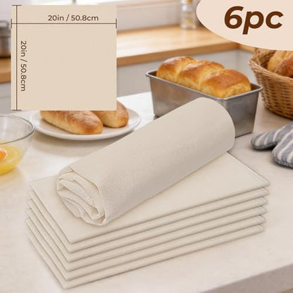 Cheese Cloths for Straining, Grade 100 Cheese Cloth, Reusable Washable Unbleached Pure Cotton Cheesecloth for Cooking and Cheese Making with Hemmed Edge (20x20 Inch-6PCS) - size: 20x20 Inch-6PCS