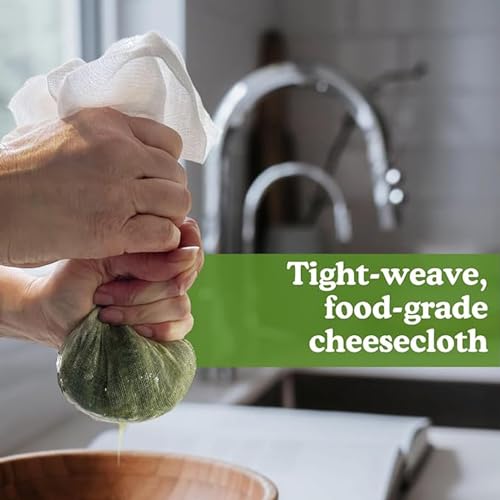 Regency Wraps 100% Cotton Ultra Fine Natural Cheese Cloth, 27 sq.ft 36" X36" 3 pcs,Food Grade for Basting Turkey, Canning, Straining, Cheesemaking - size: 9 sq ft (Pack of 3)