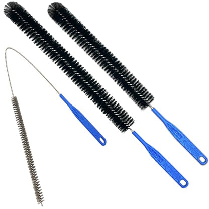 Flexible Cleaning Tool,Bendable Sewer Drain Brush, Long Pipe Cleaner for Home Kitchen Sink, Shower and Tub Hair Clogs